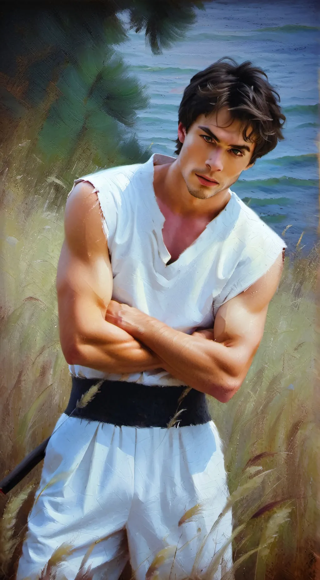 ai character: Damion vamp diar background