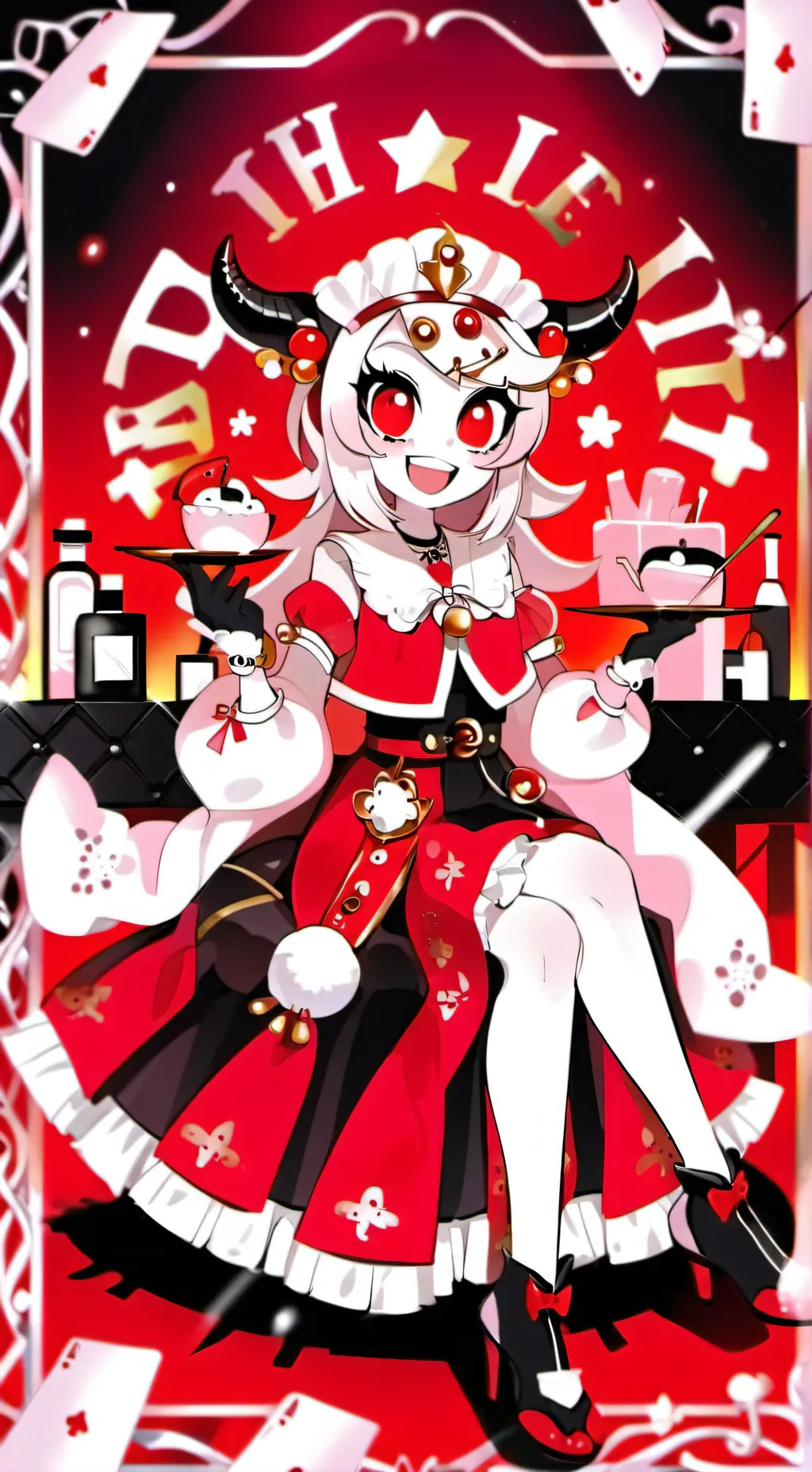 ai character: Hazbin hotel background