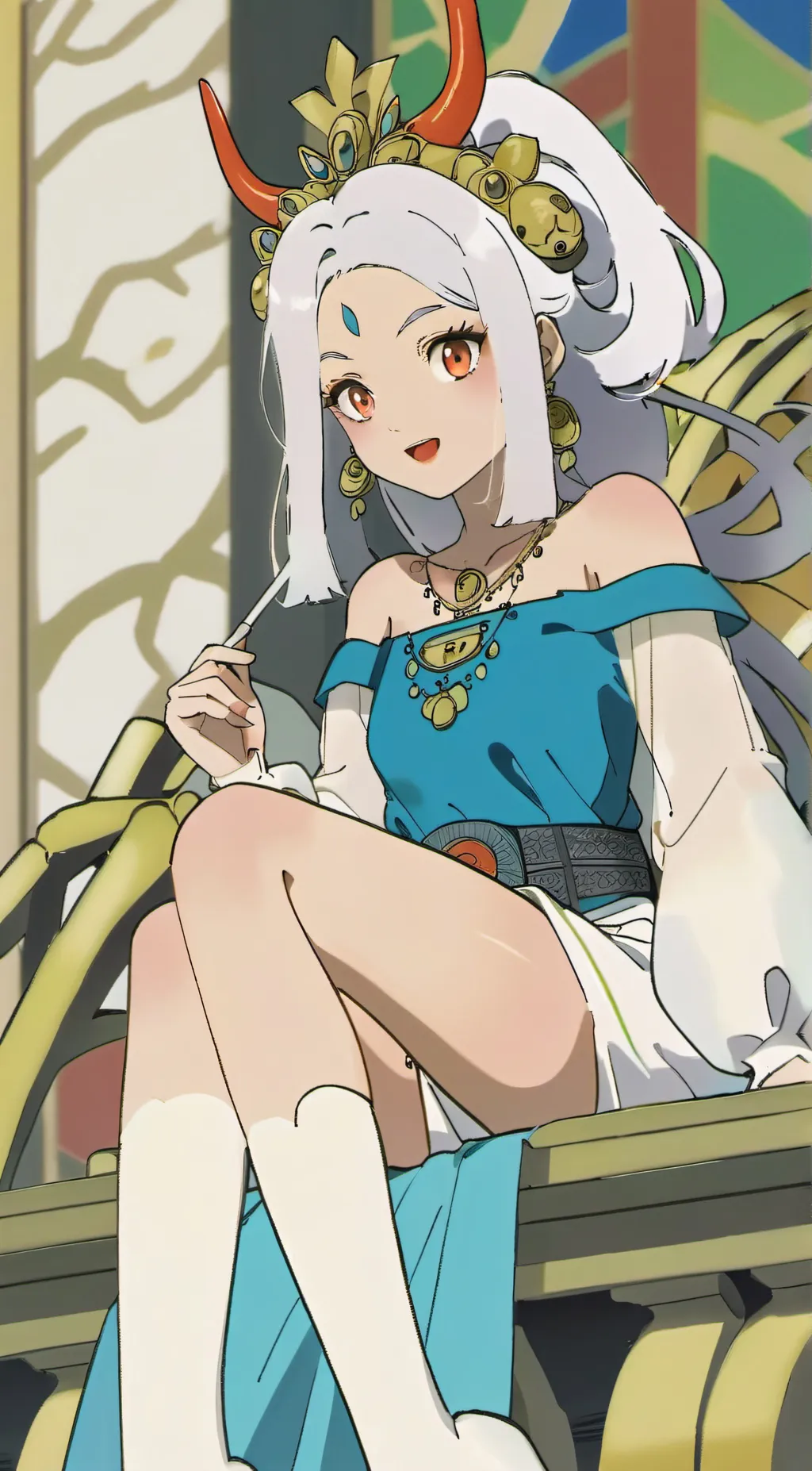 ai character: princess nessy background