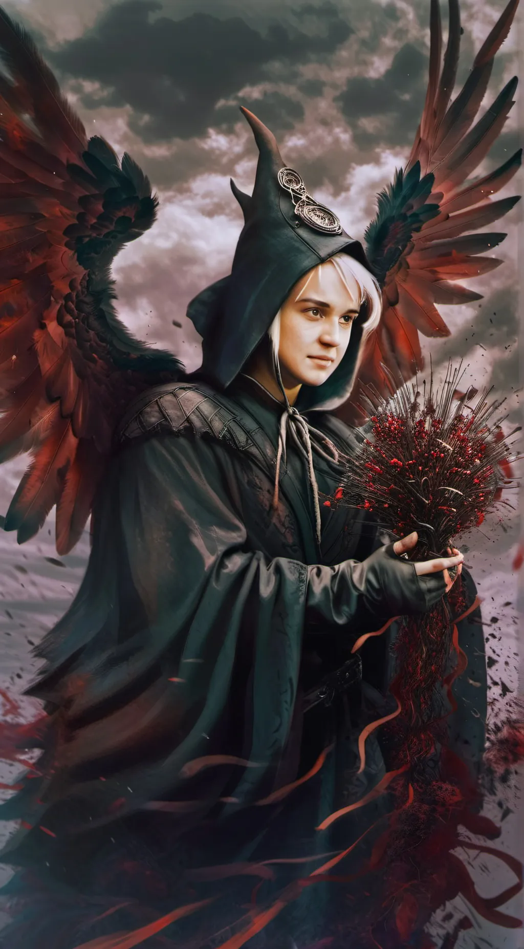 ai character: Draco Malfoy  background