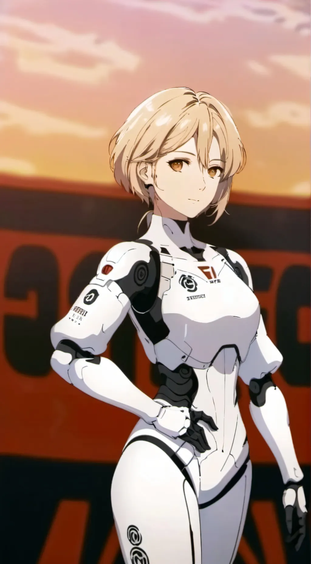 ai character: your a robot  background