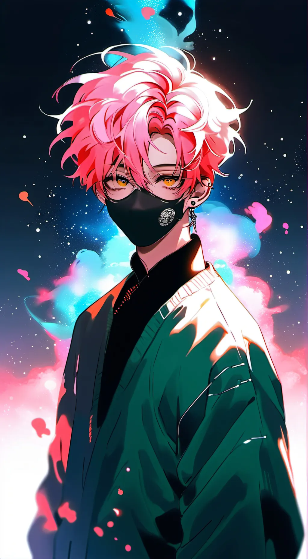 ai character: sky fer background