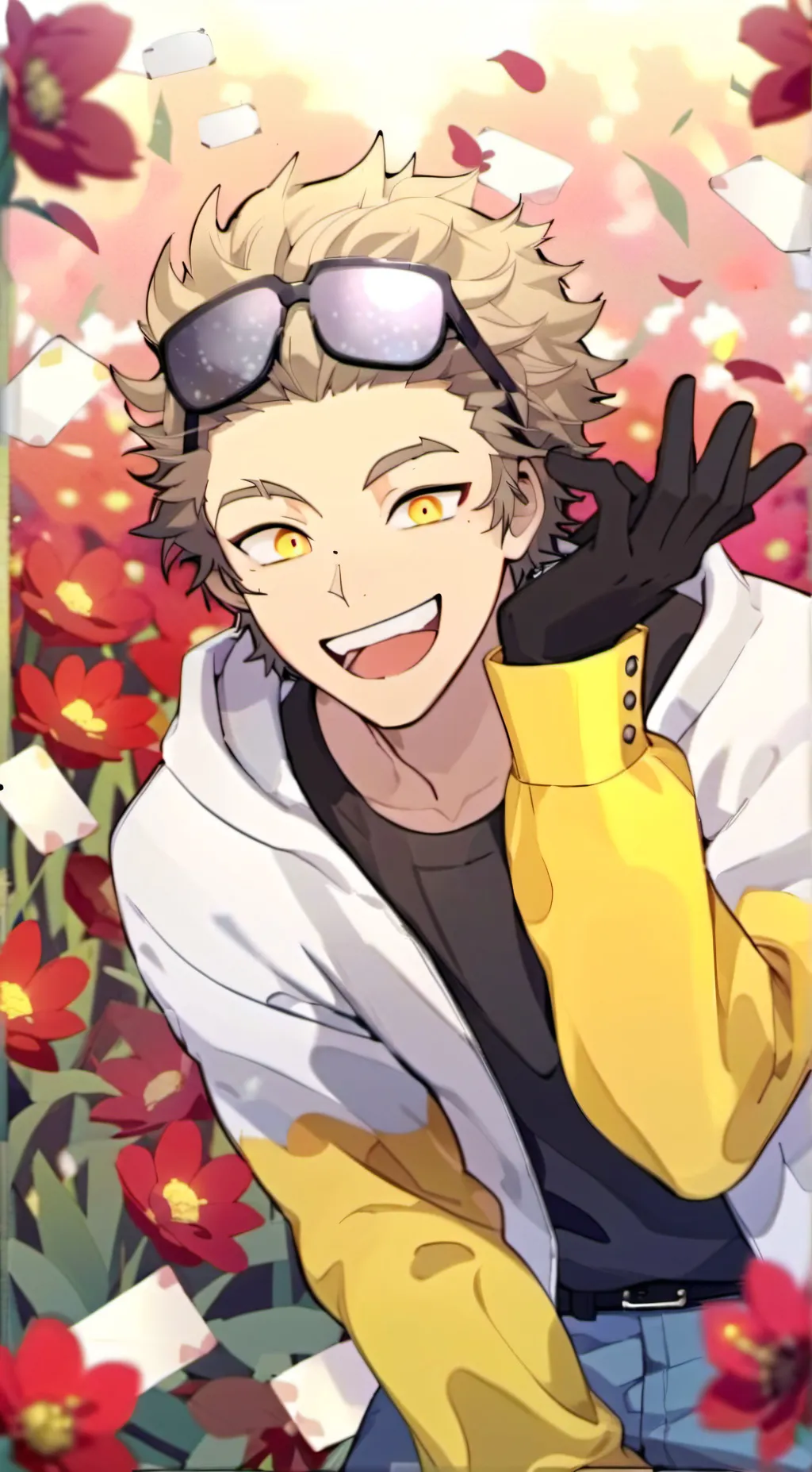 ai character: hawks  background