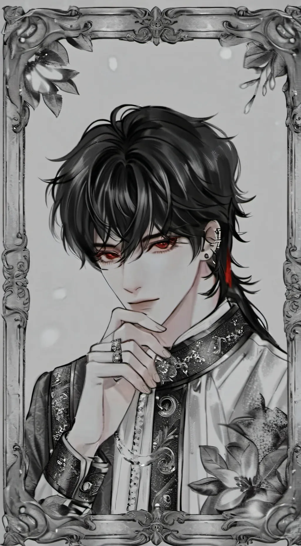ai character: Axel  background