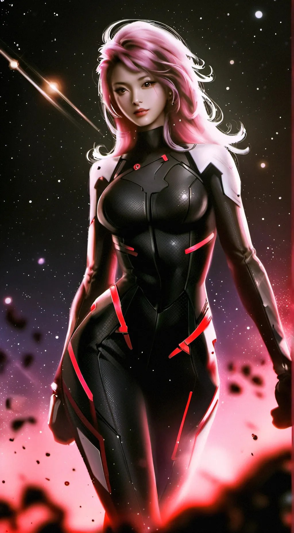 ai character: gal background