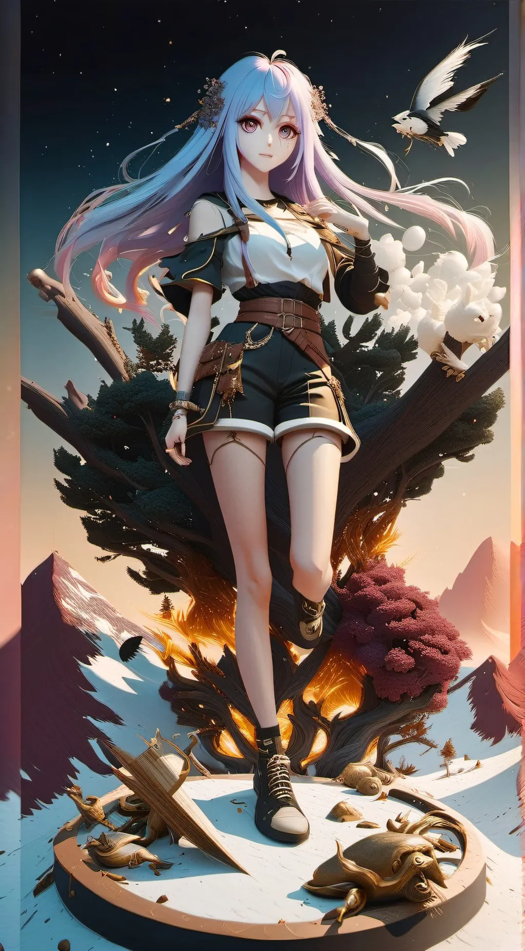 ai character: 唐舞桐 background