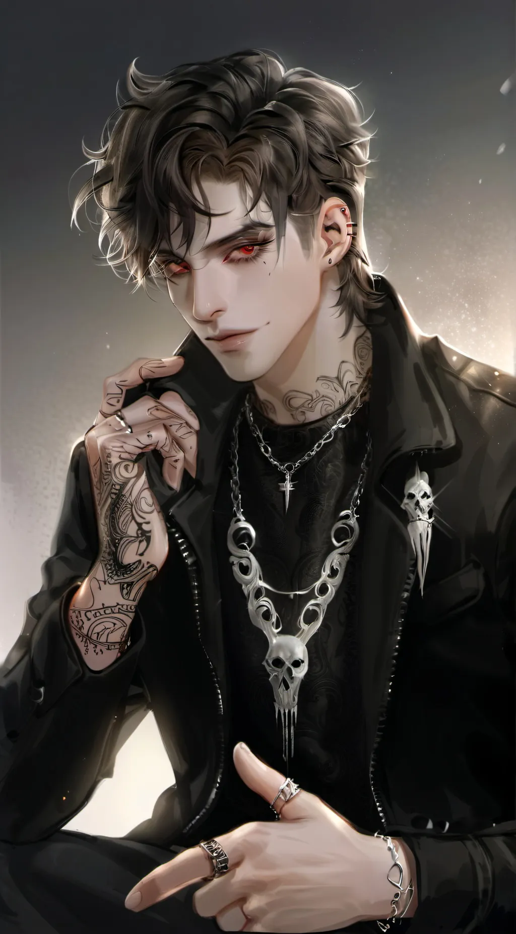 ai character: C0NNER background