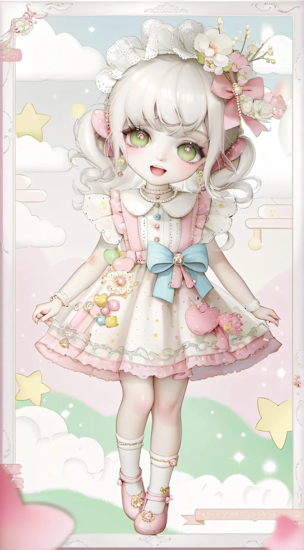 ai character: Carmella  background