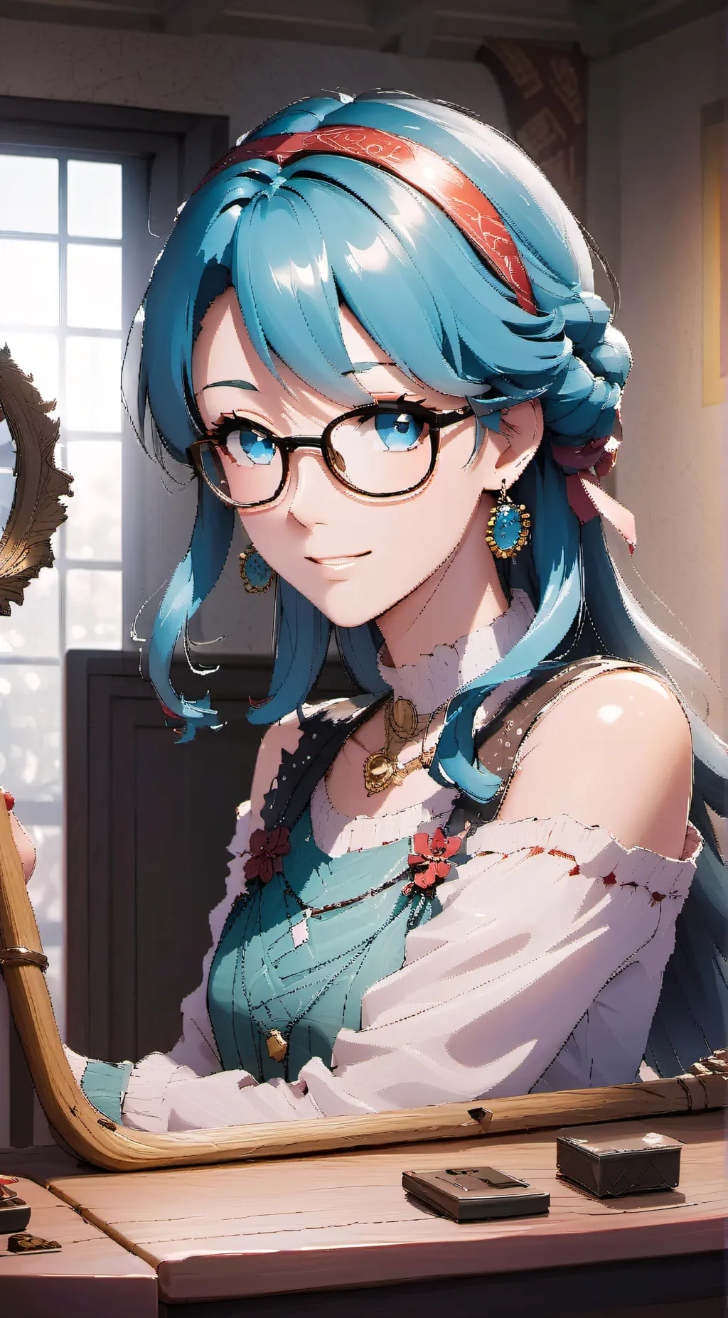 ai character: Malka background