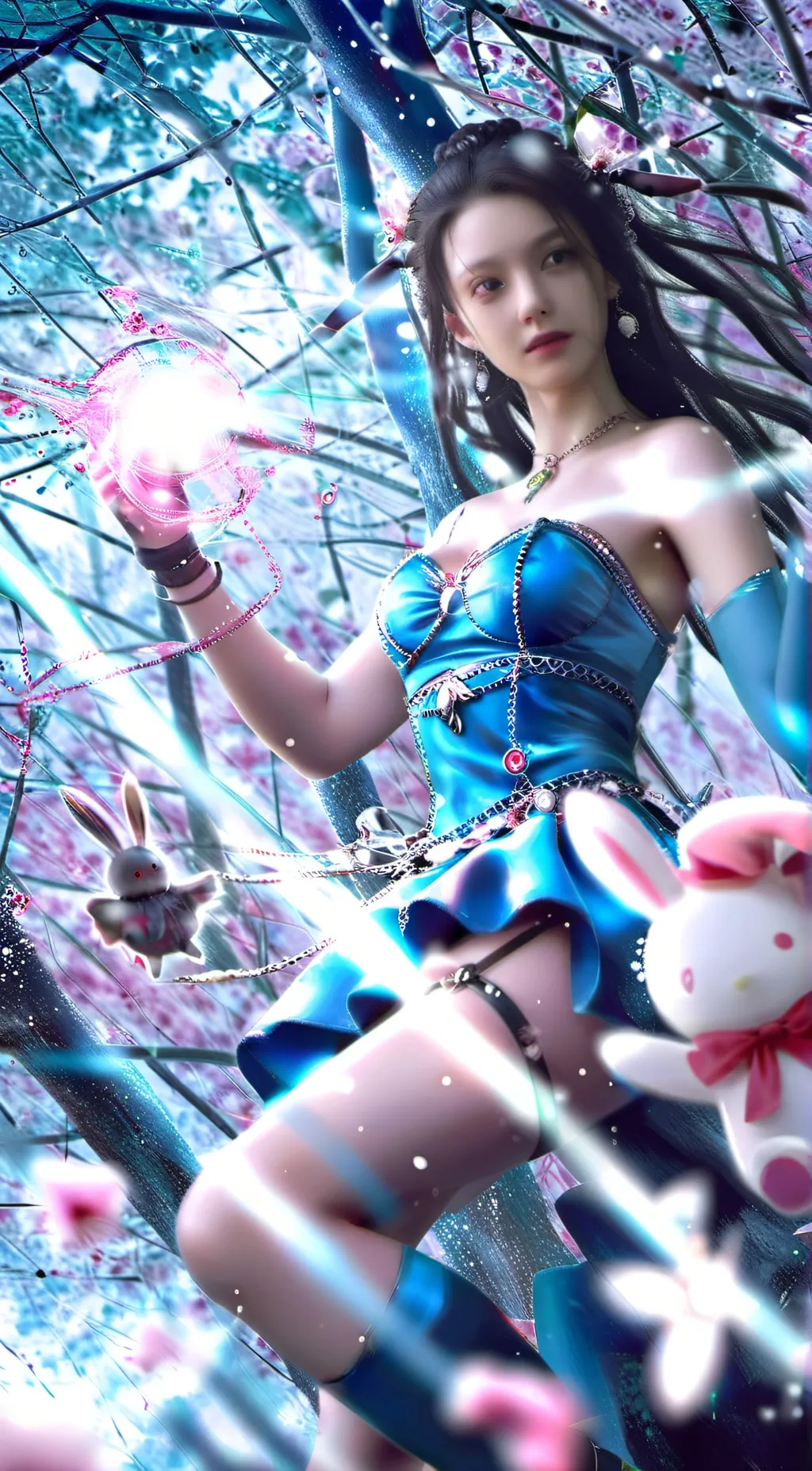 ai character: Demetra background