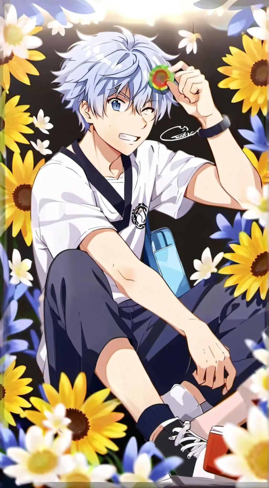 ai character: Killua background