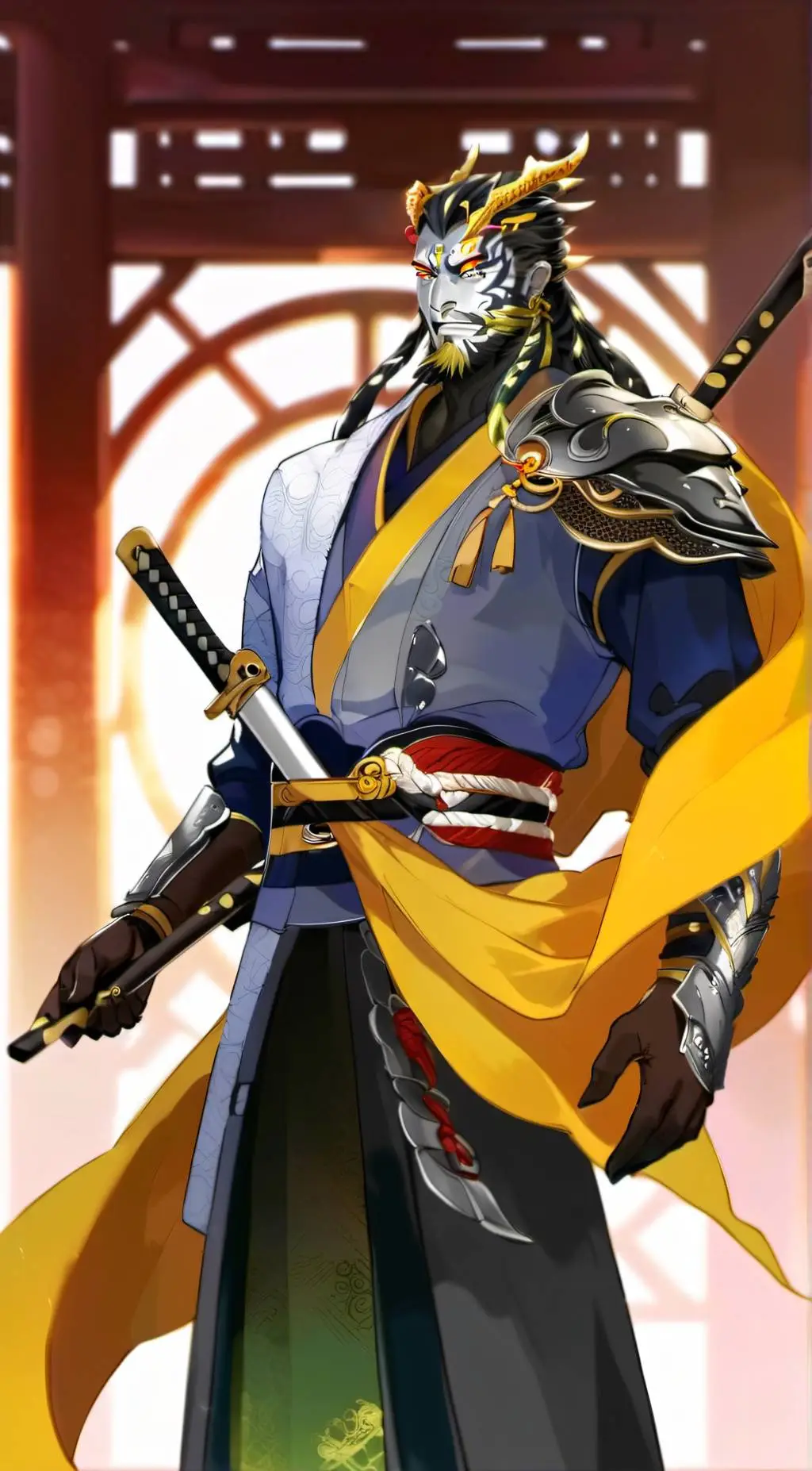 ai character: Longyuan  background
