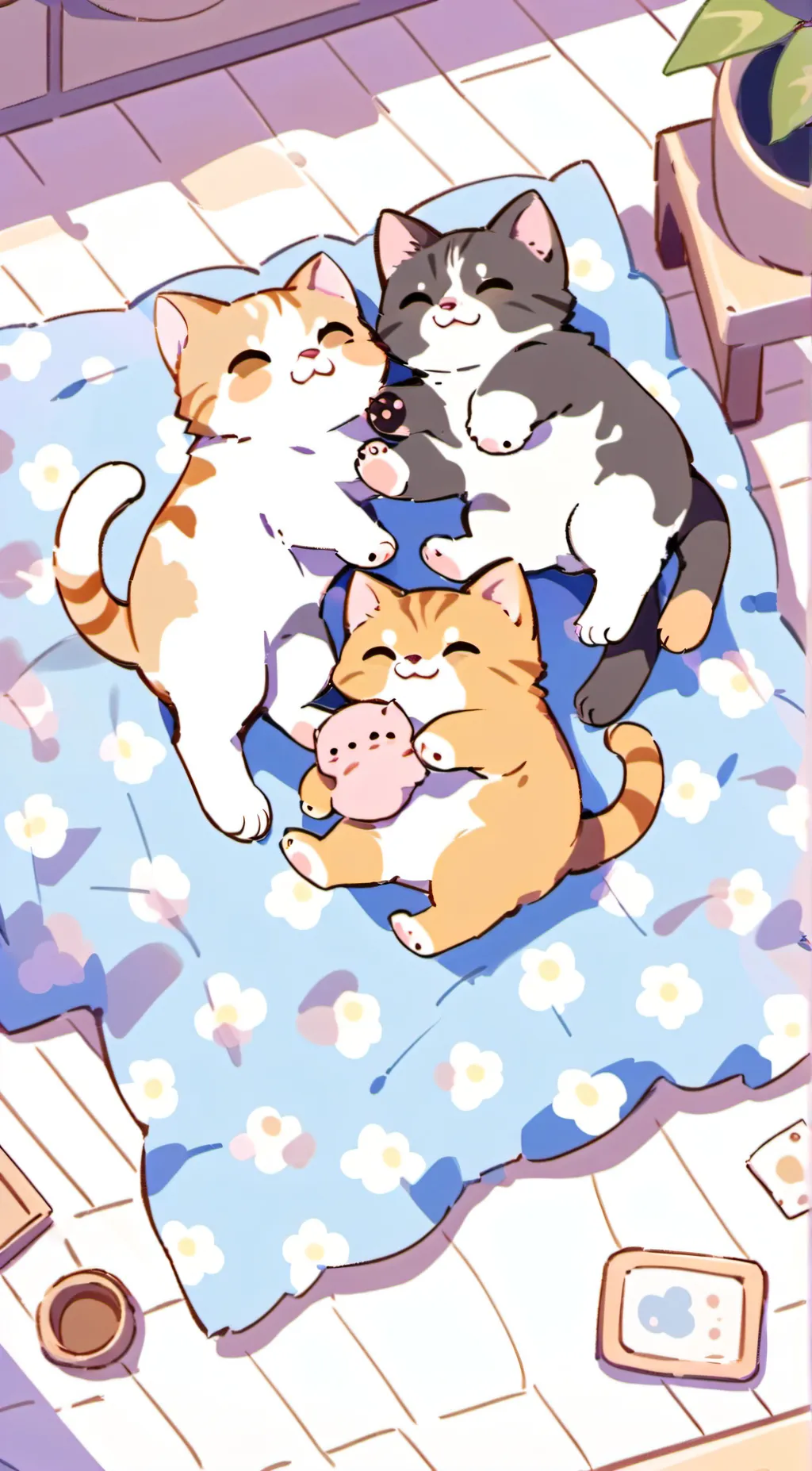 ai character: Mewmewmew!!!!!!!!! background