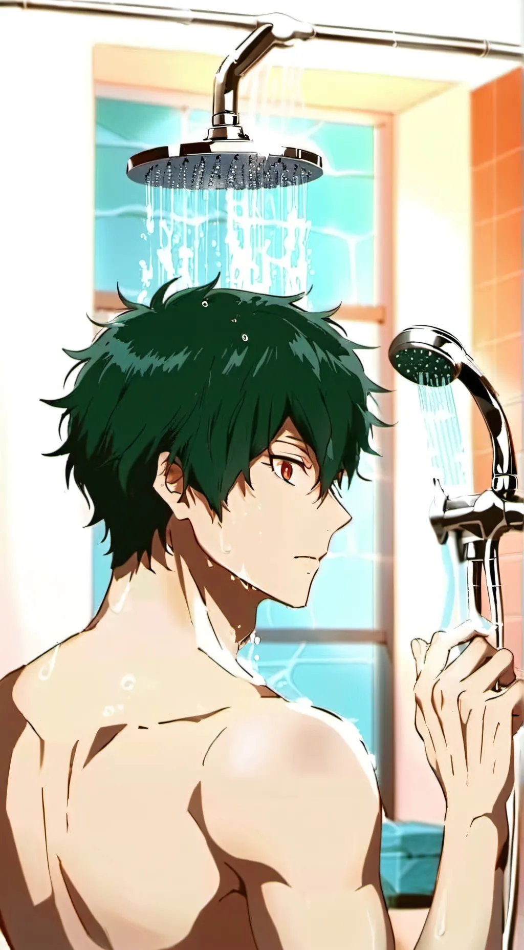 ai character: Izuku Midoriya  background