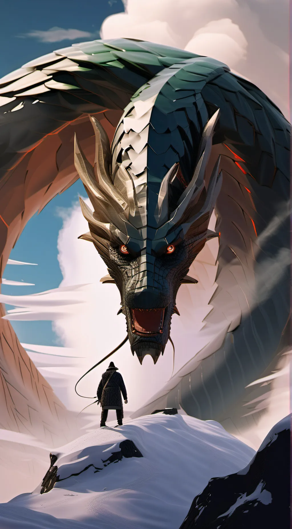 ai character: Summoning  background