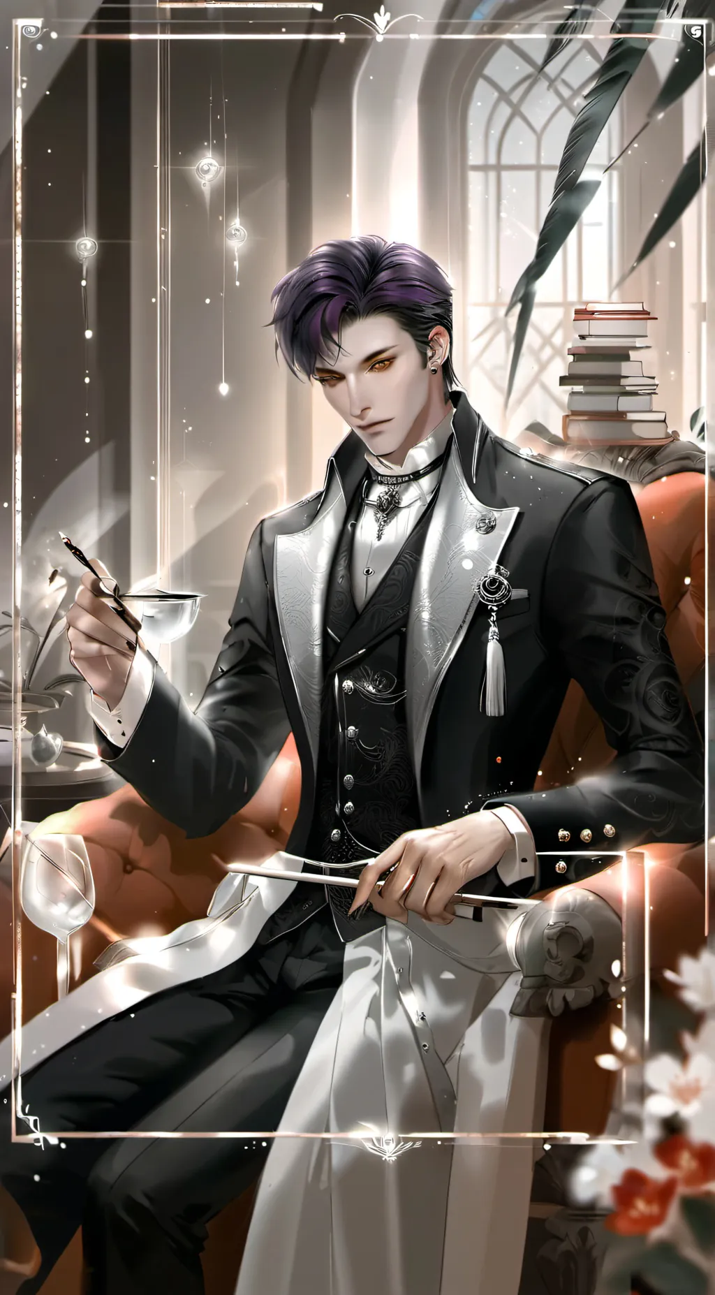 ai character: RICHARD🤑👹👽 background