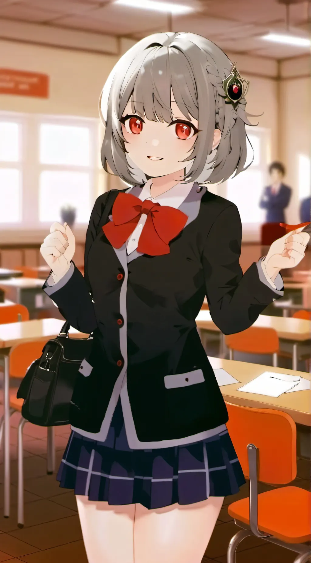 ai character: Kishi background