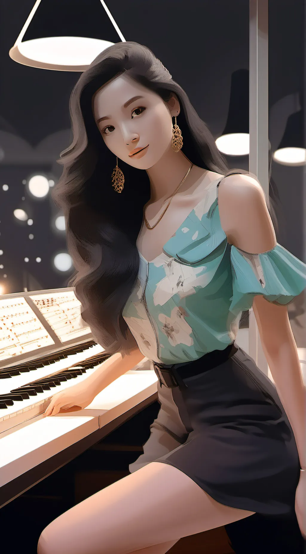 ai character: Hana background