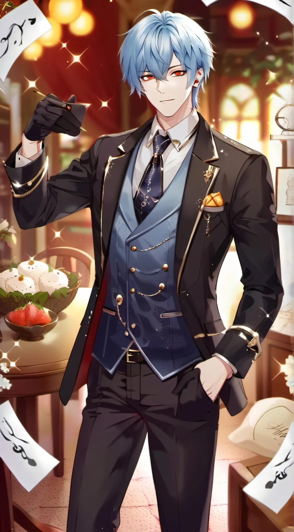 ai character: Mike  background