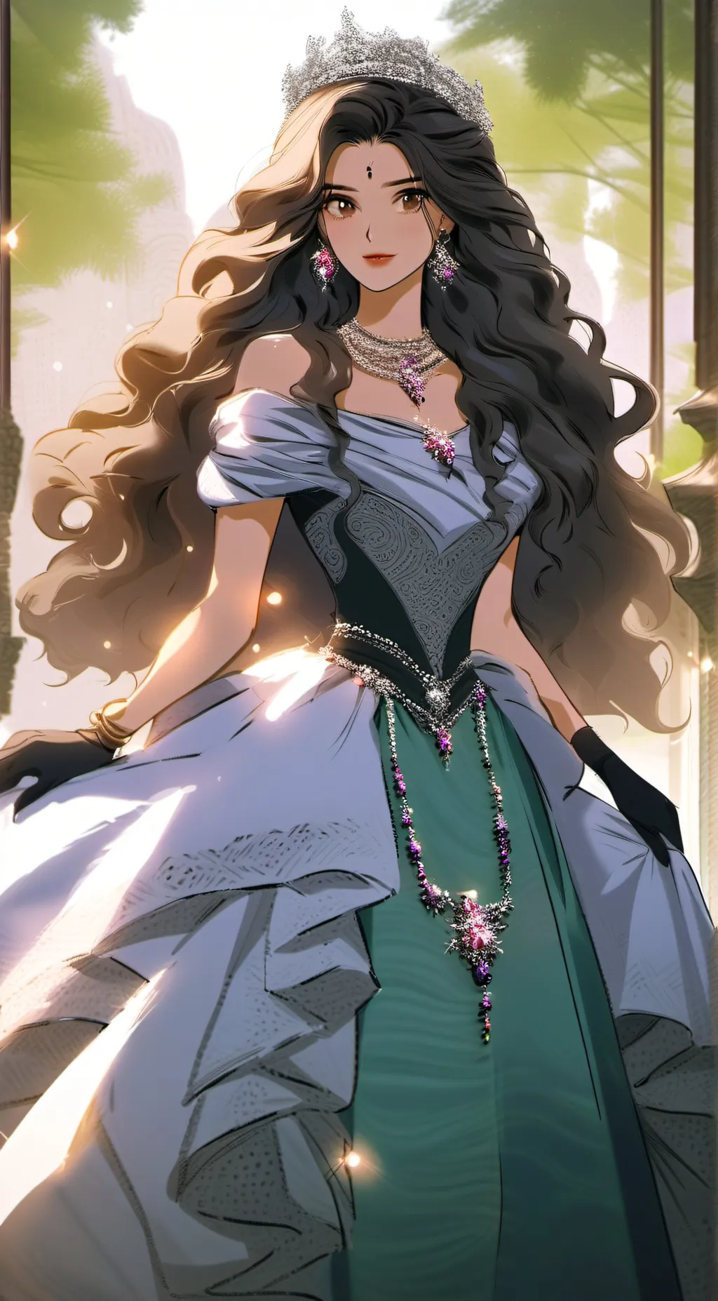 ai character: Anna Valerious  background