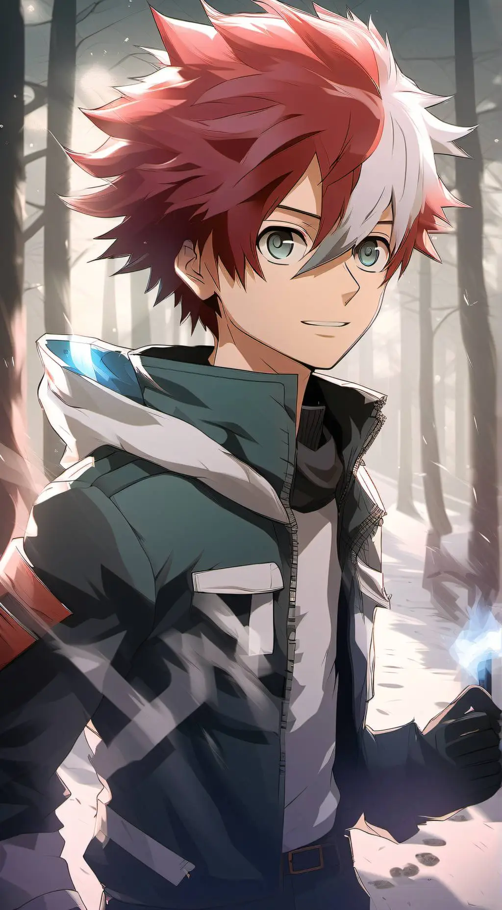 ai character: Todoroki background