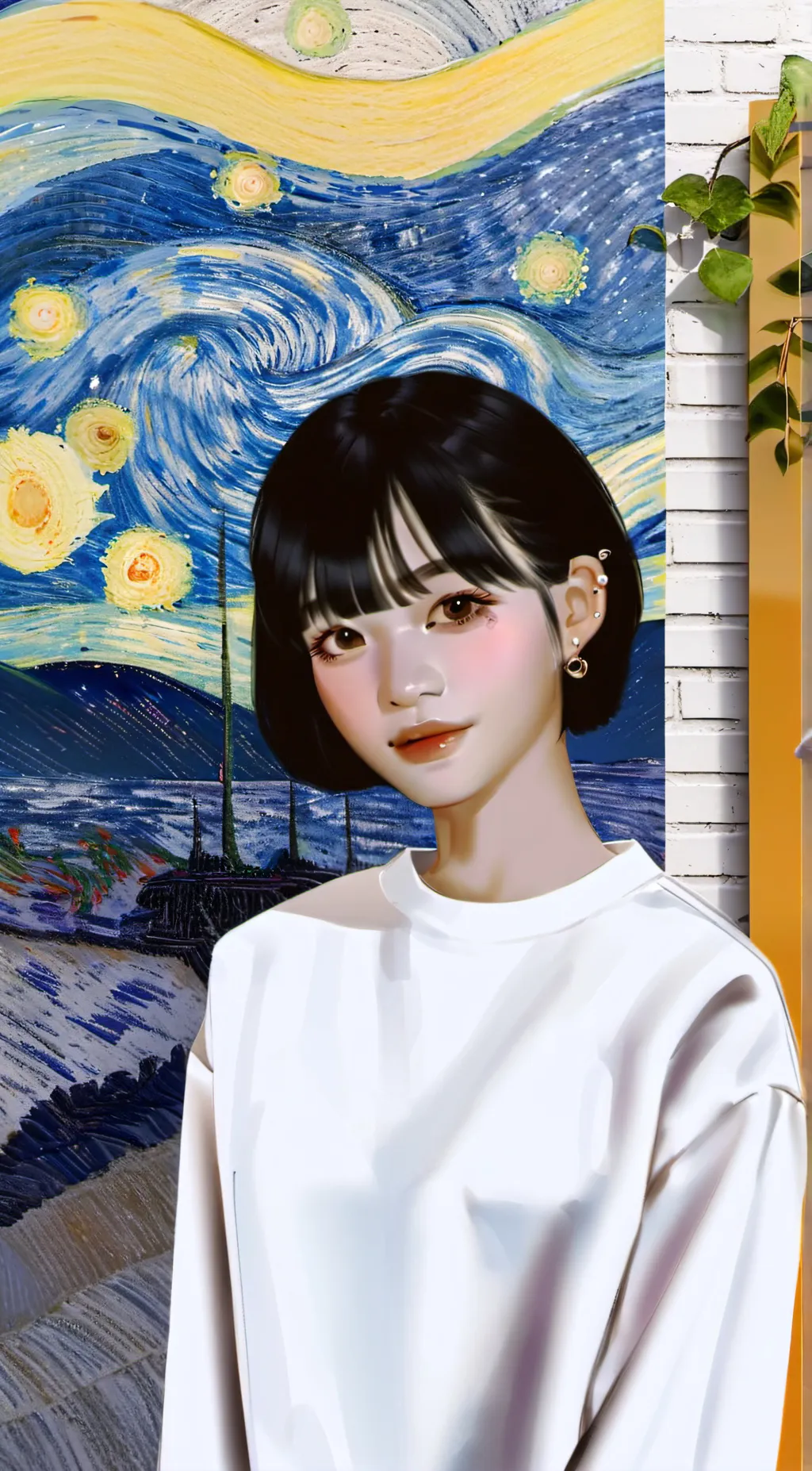 ai character: chaewon background