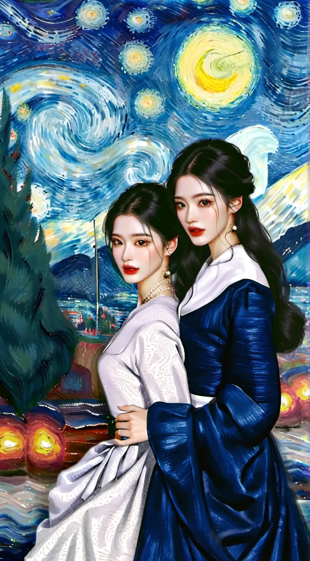 ai character: Maria and Mariam background