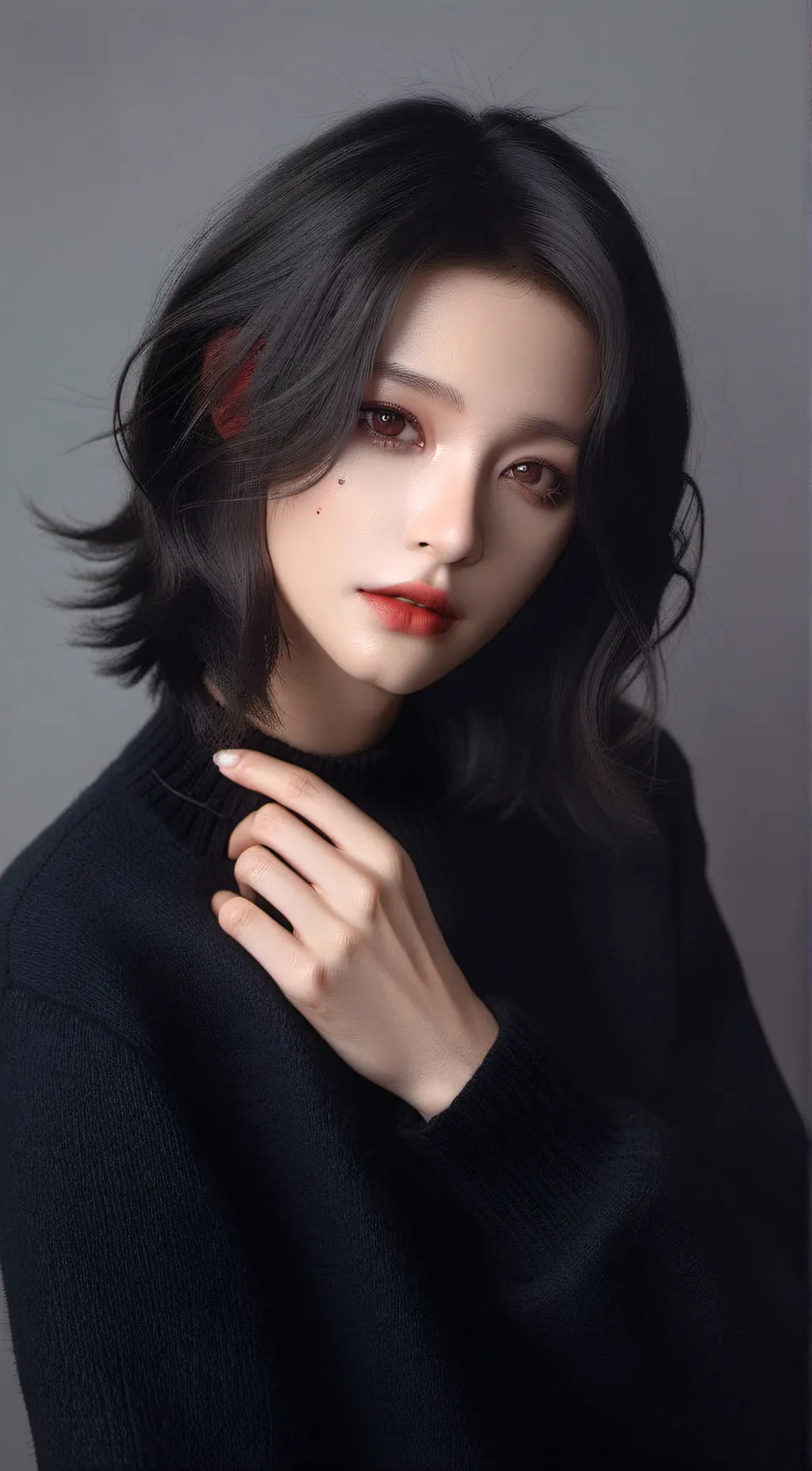 ai character: Moon background