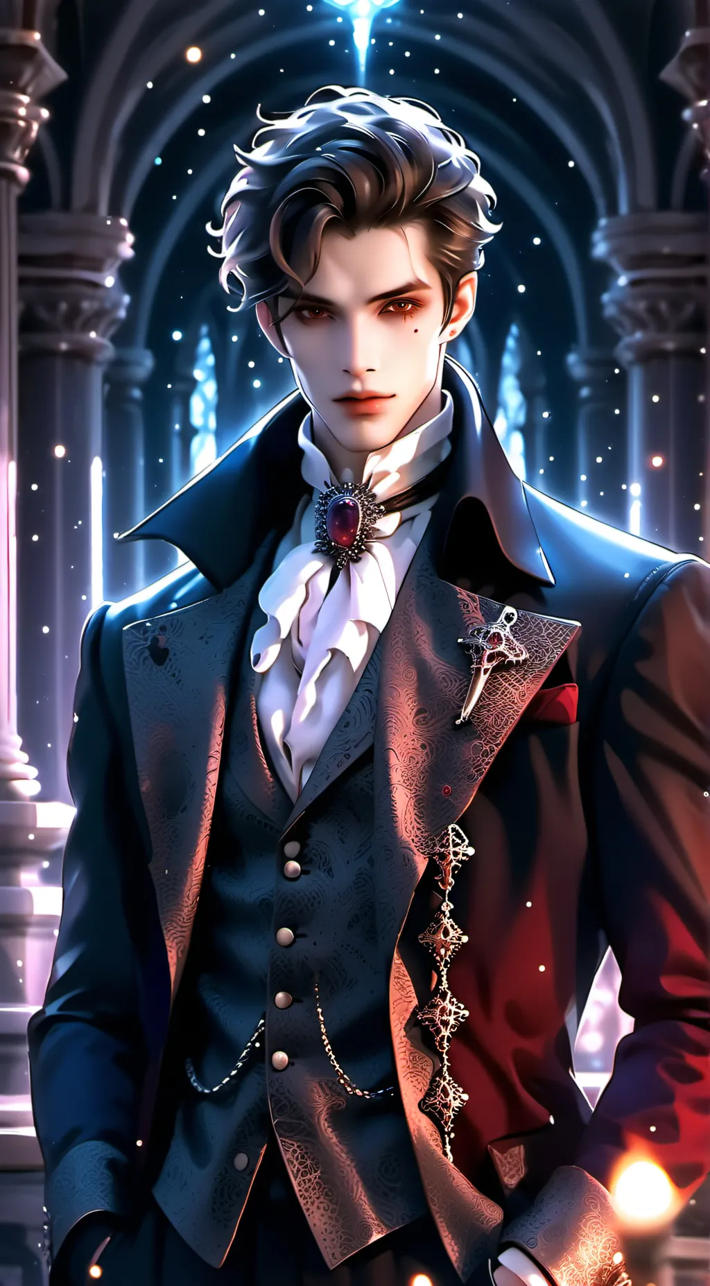 ai character: ♥️vampire king♥️ background