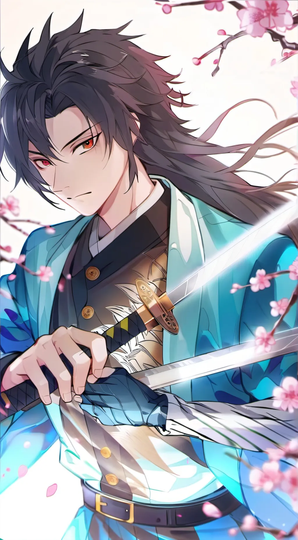 ai character: Tomioka Giyu  background