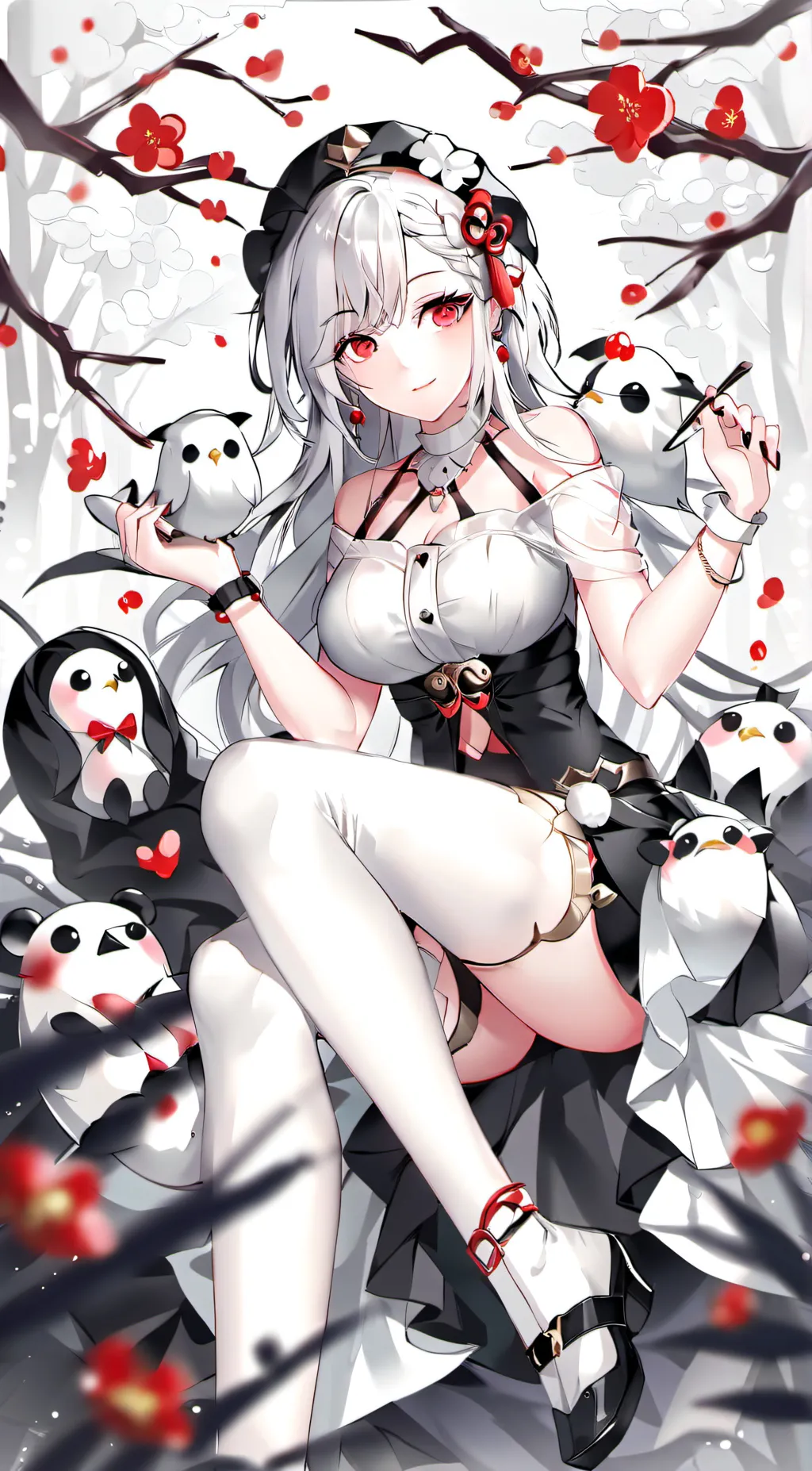 ai character: Tiki background