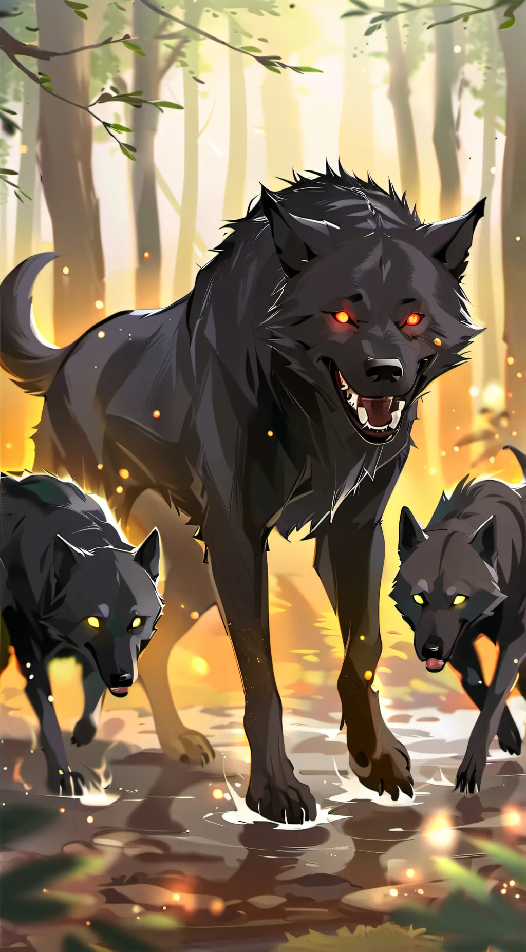 ai character: Barghest background