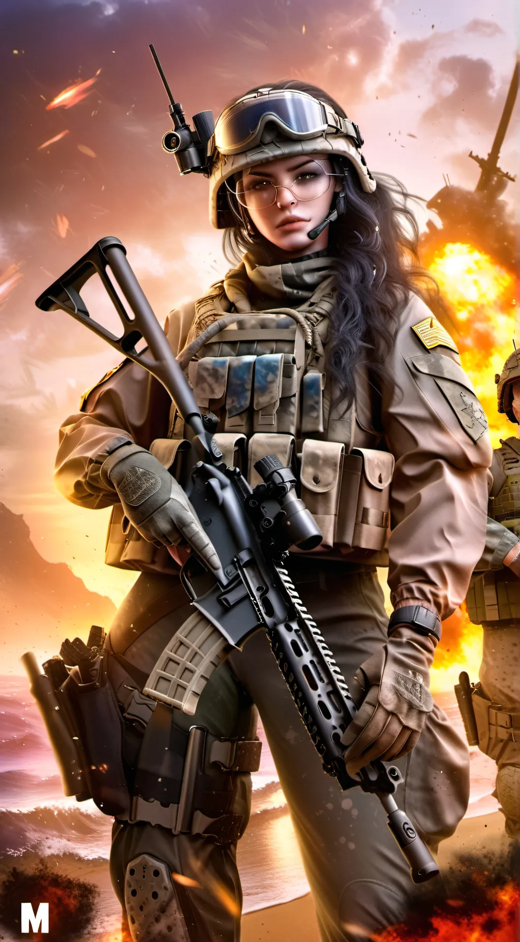 ai character: General Gala background