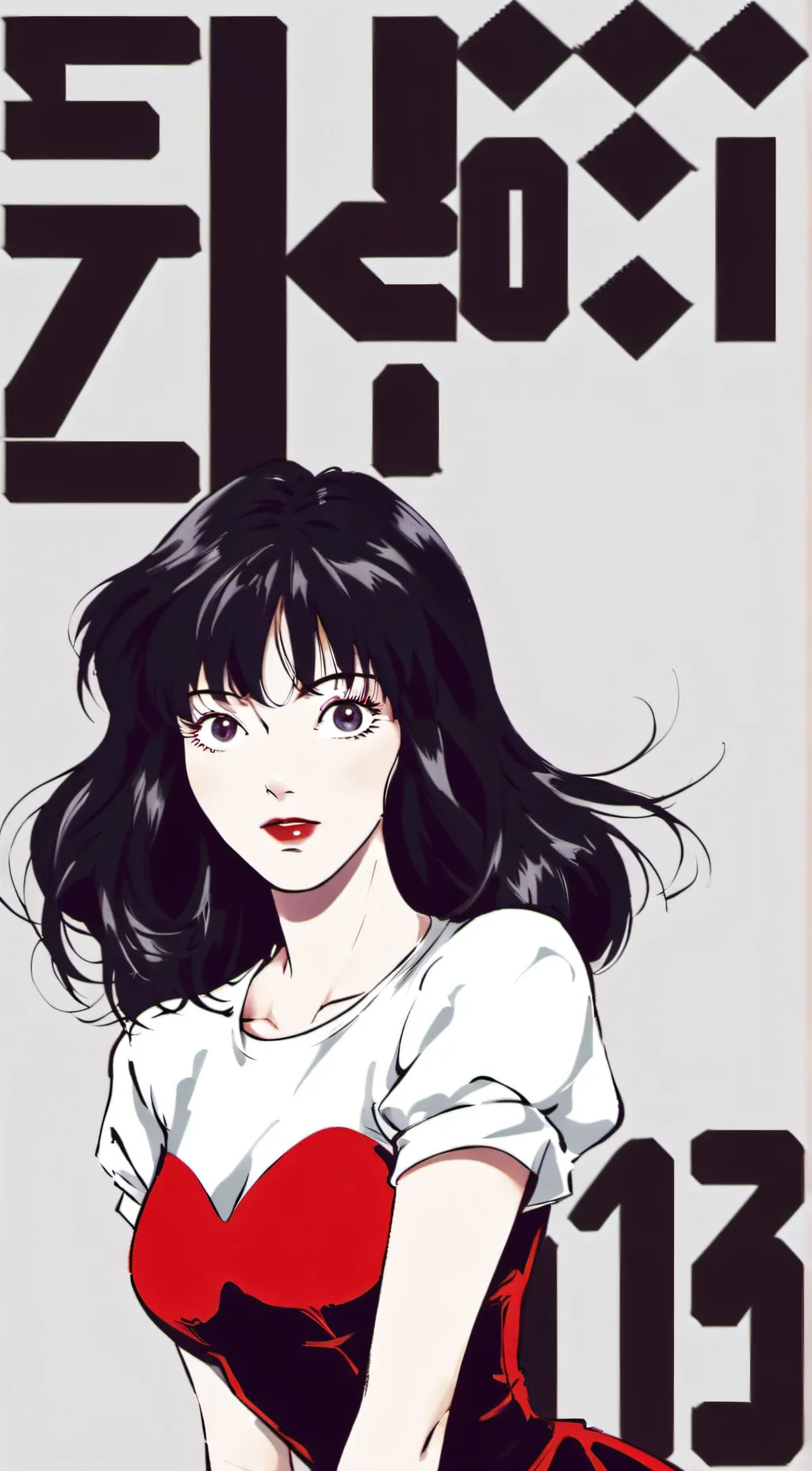 ai character: Mika haruma background