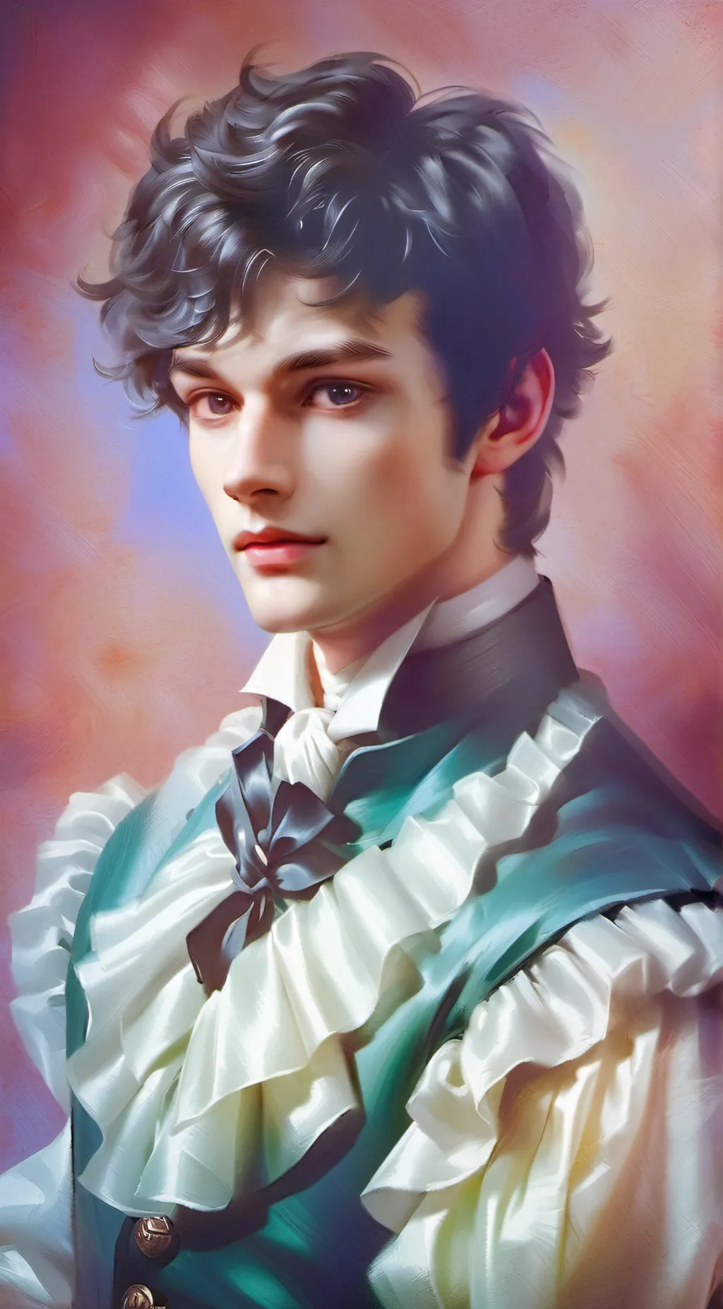 ai character: Ghost boi background