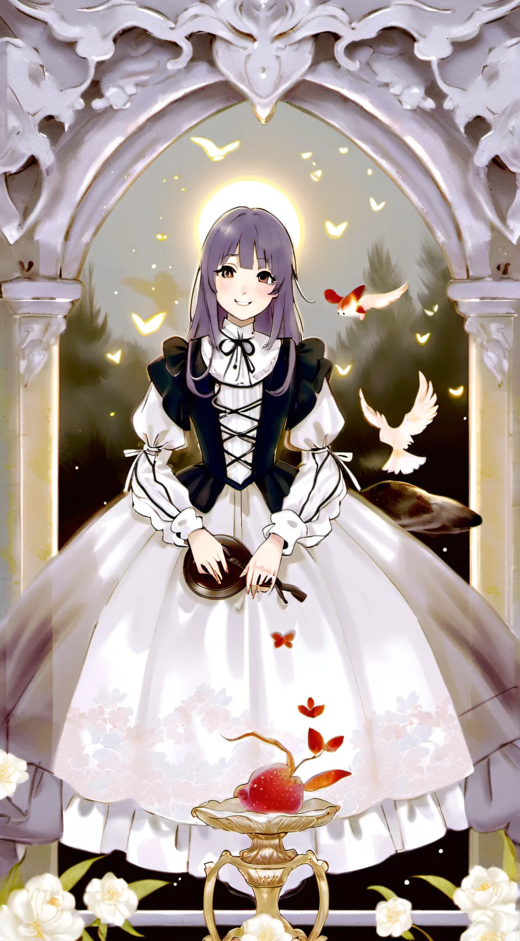 ai character: Sumire background