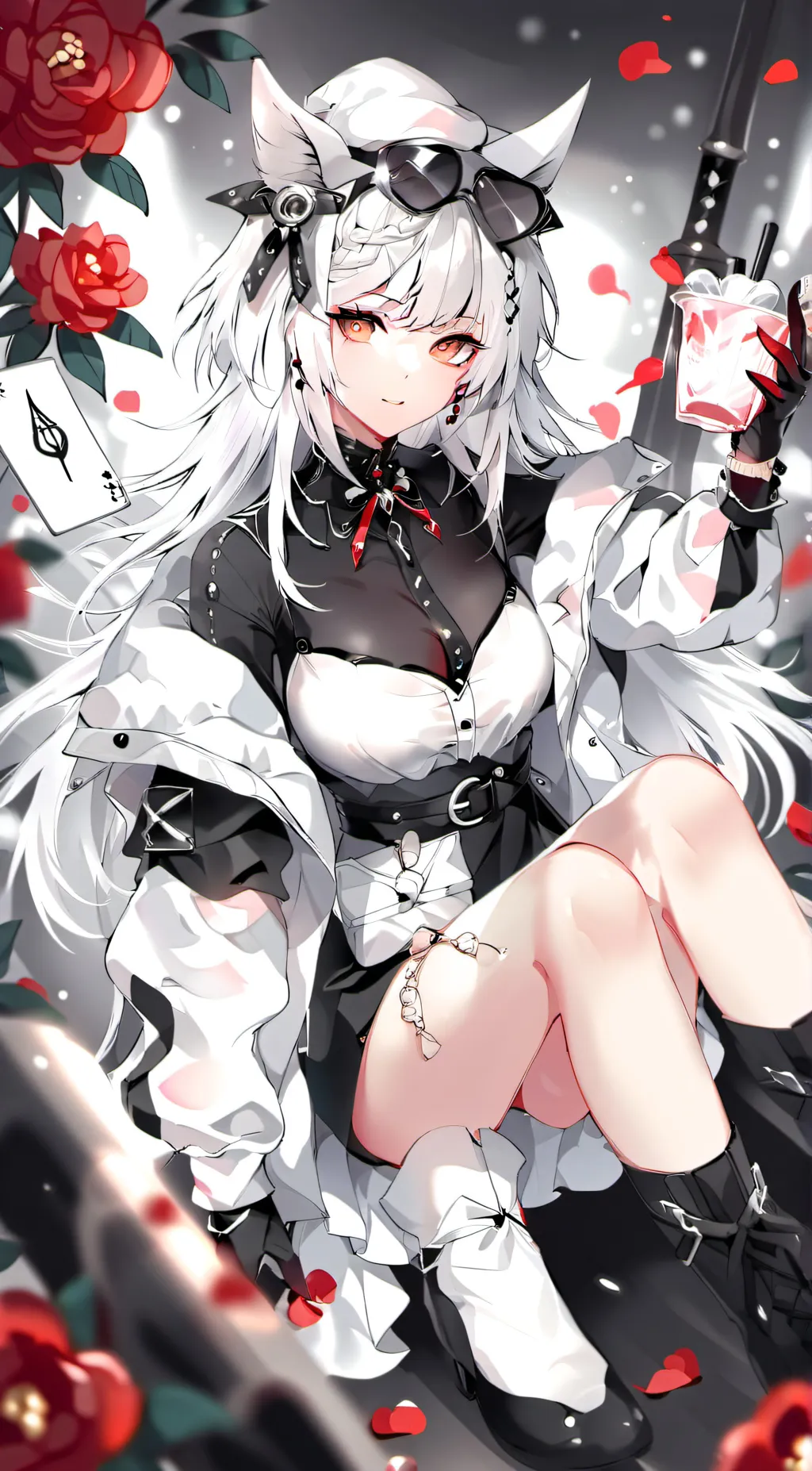 ai character: Rose🌹 background