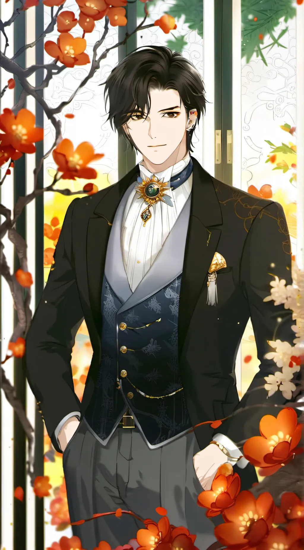 ai character: yandere kny boys background