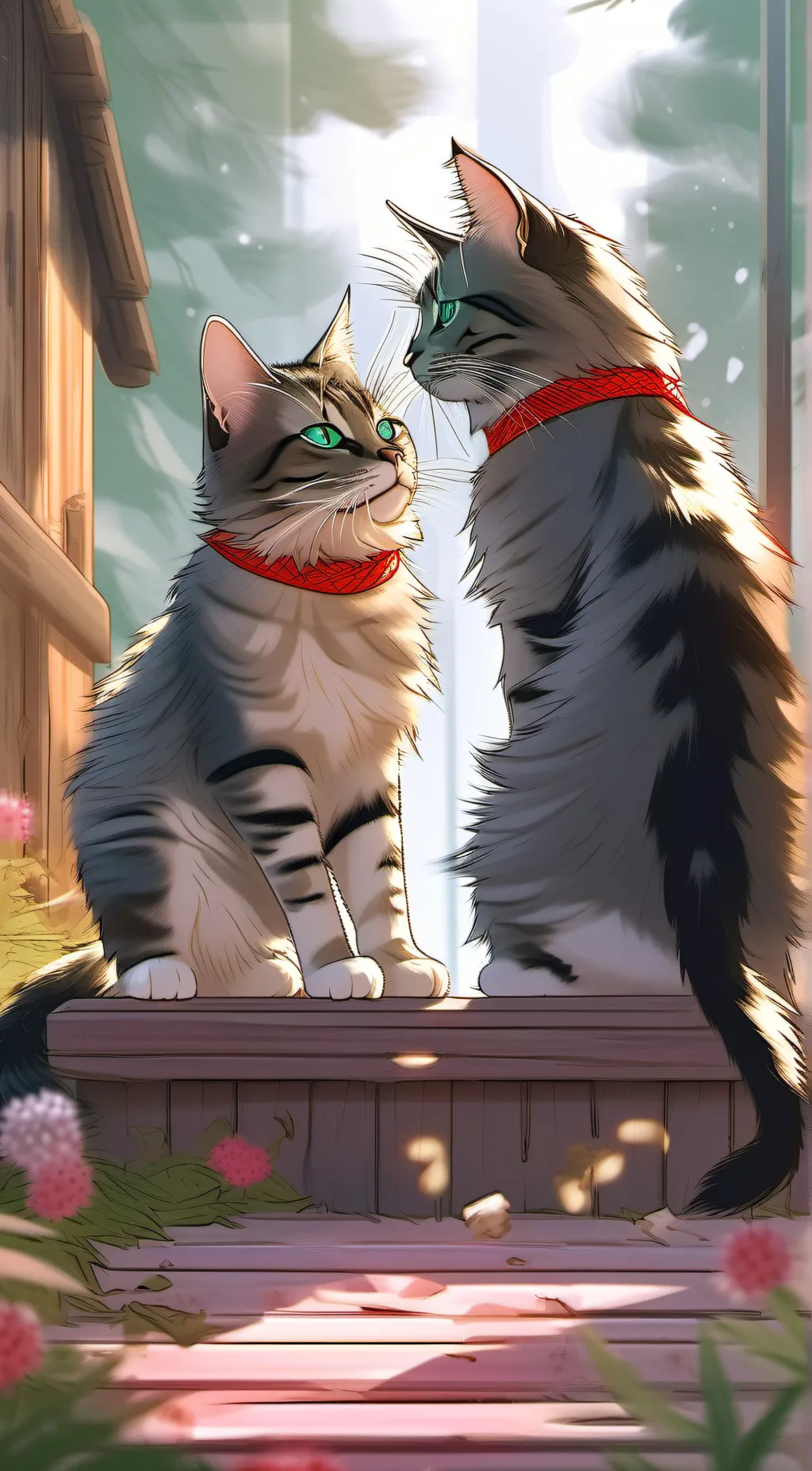 ai character: Warrior cats! background