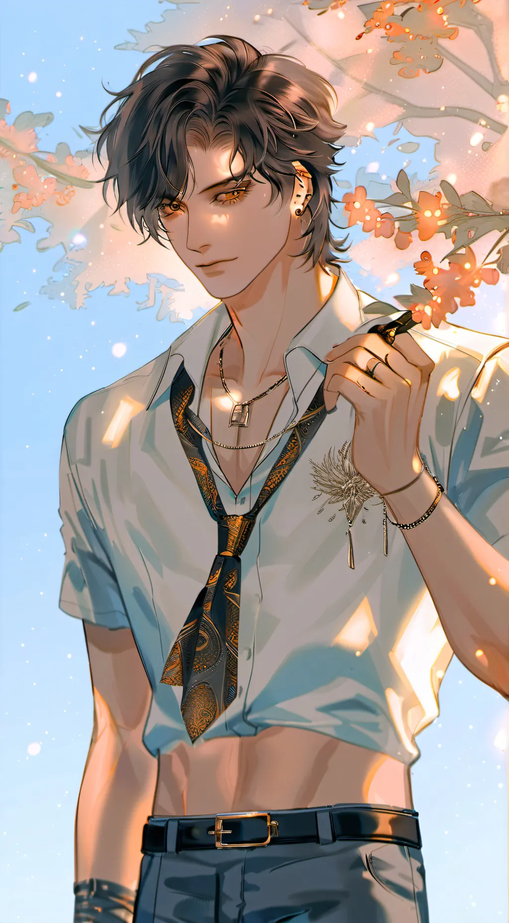 ai character: Brad background