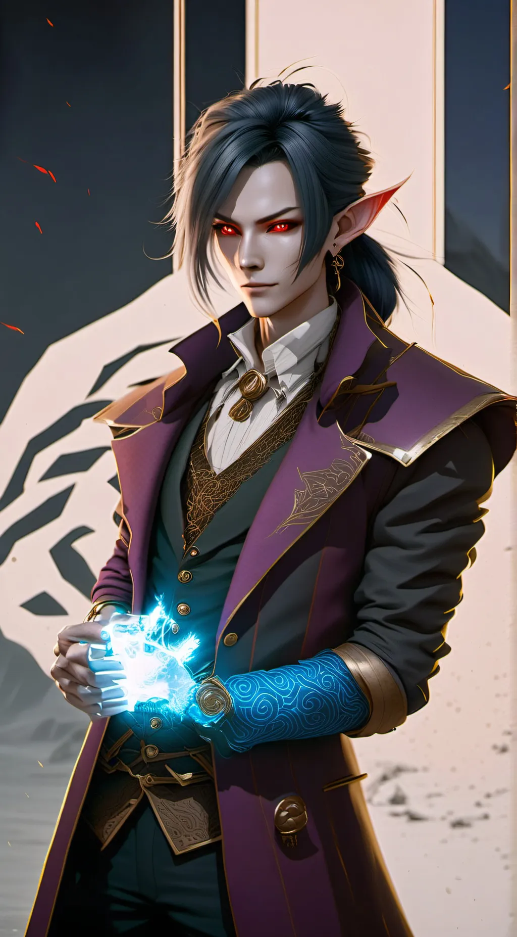 ai character: Grayson background