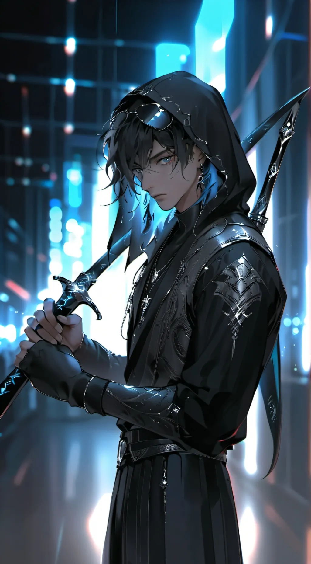 ai character: Theo background