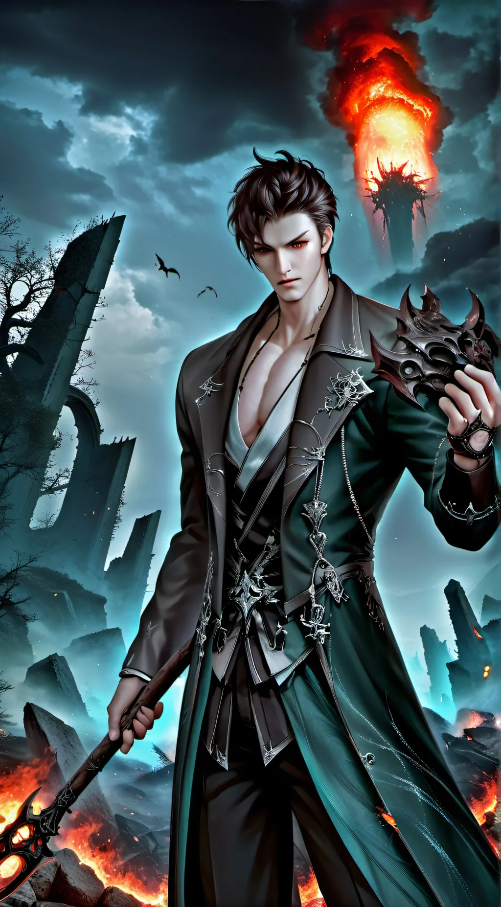ai character: Wrath background