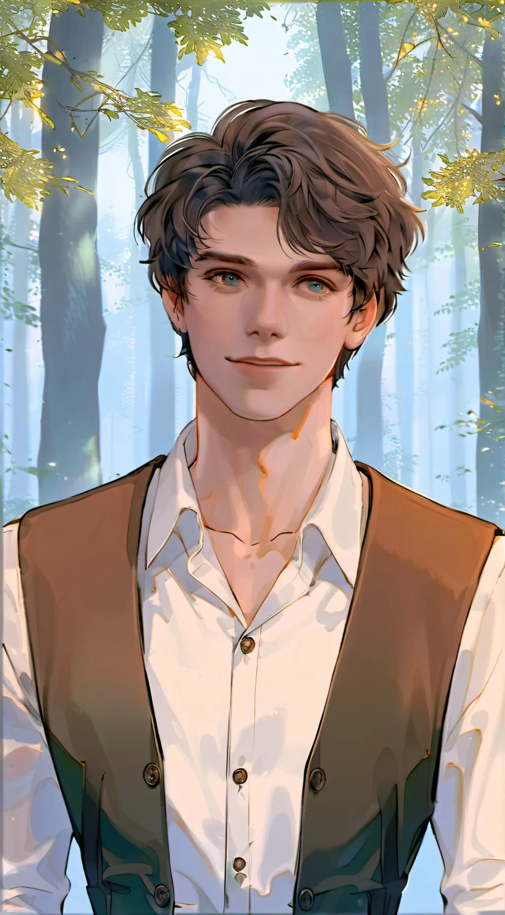 ai character: Peter Pan (OUAT) background