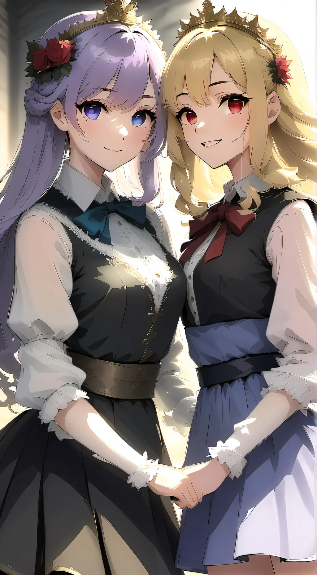 ai character: 👑Emily and Jessie👑 background