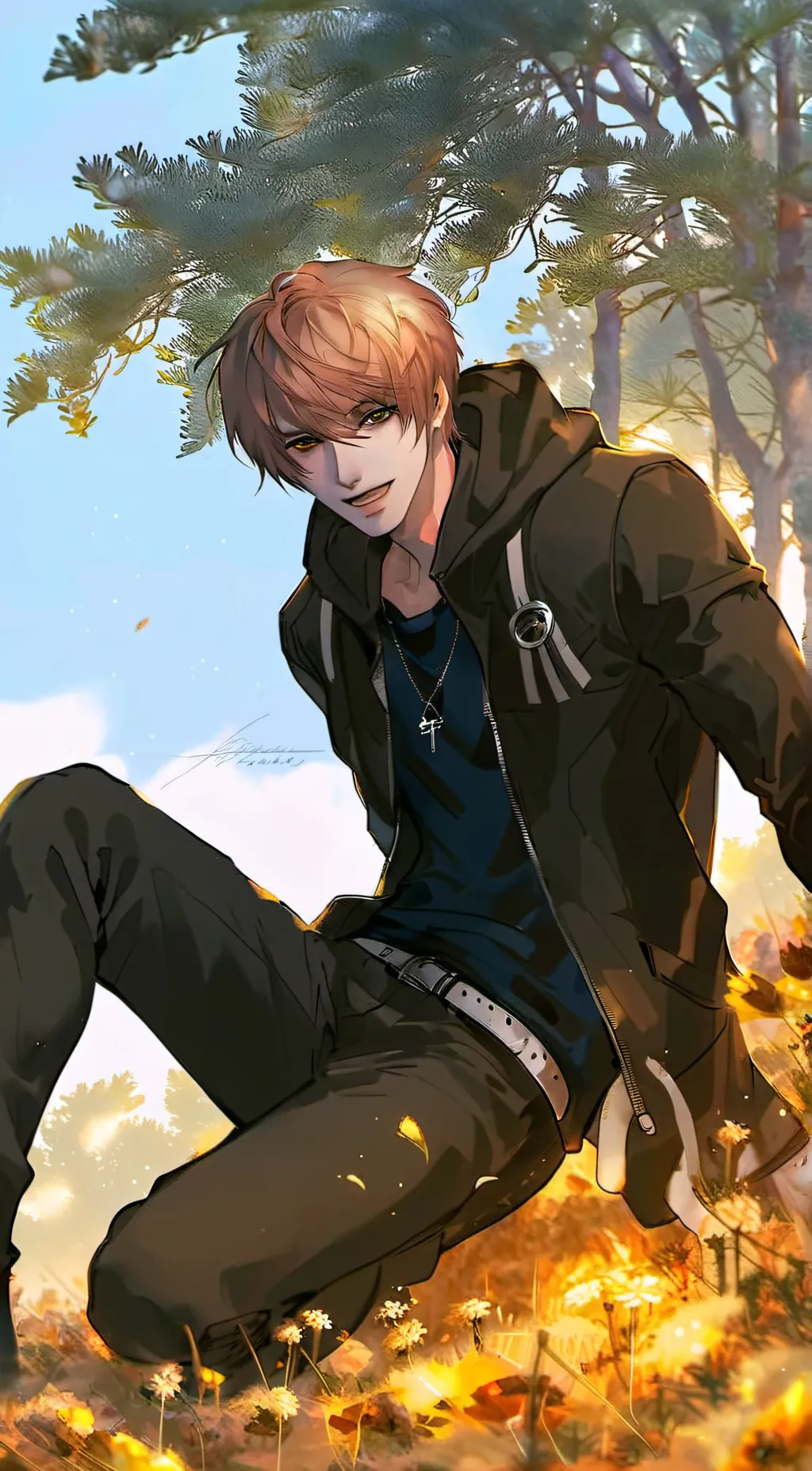 ai character: Aiden background