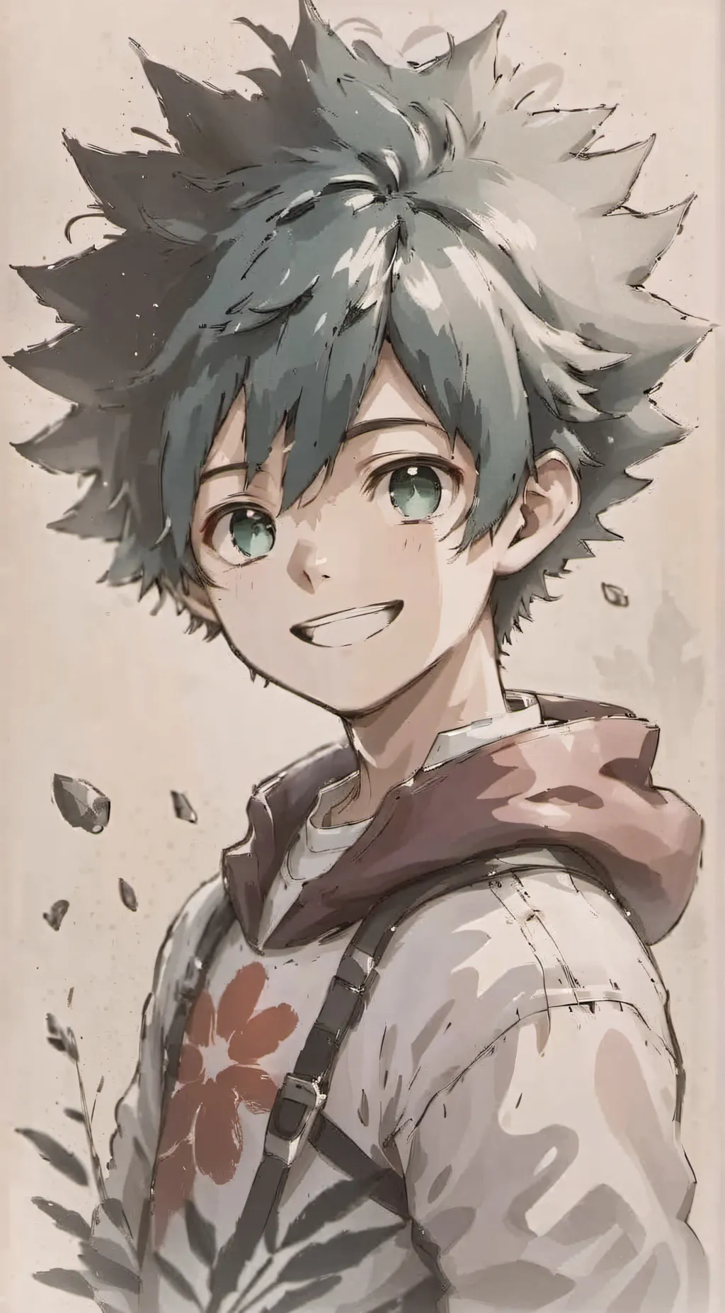 ai character: Deku background