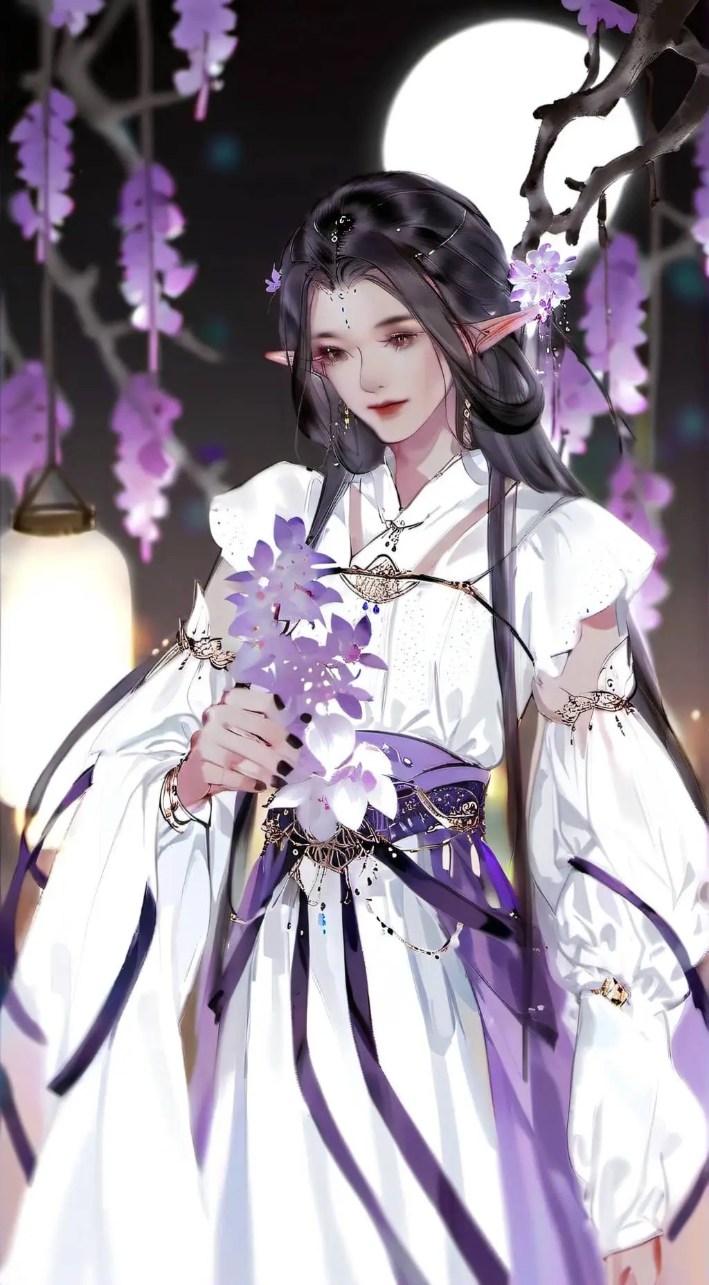 ai character: Elara background