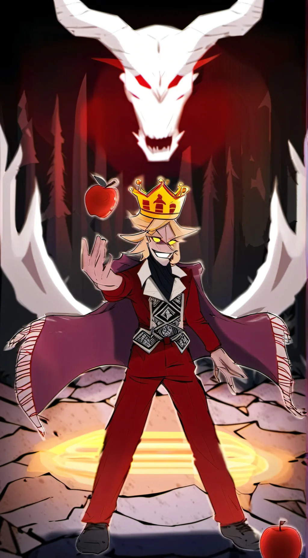 ai character: Luicifer  background