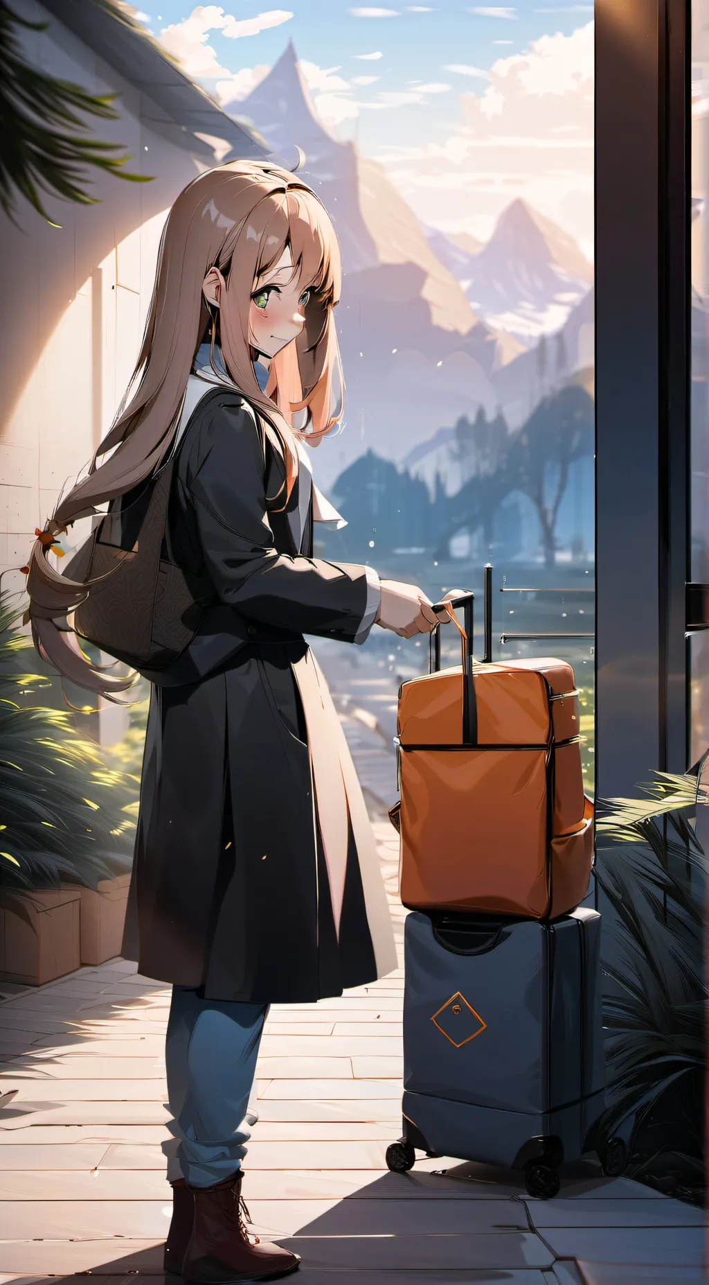 ai character: Sonya background